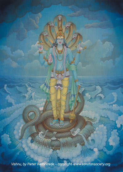 Click for a larger image of this Vishnu painting