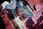 Click for a larger image of ayurvedic baby massage