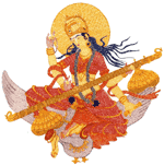 Saraswati japa - click for a larger image