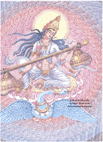 Saraswati japa - click for a larger image