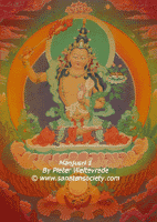 Manjusri Buddha - click for a larger image