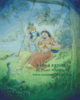 Click for a larger image of Krishna and Rada